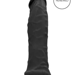 Shots - RealRock - Skin Penis Sleeve – 7″/ 17 Cm – Black