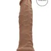Shots - RealRock - Skin Penis Sleeve – 7″/ 17 Cm – Tan -Vibrators Sales REA105TAN 1