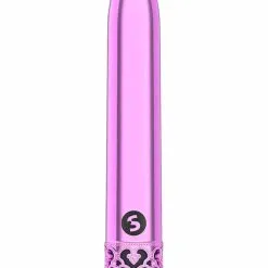 Shots - Royal Gems Shiny – Rechargeable ABS Bullet – Pink
