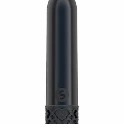 Shots - Royal Gems Glitz – Rechargeable ABS Bullet – Gunmetal