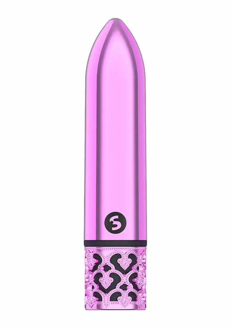 Shots - Royal Gems Glamour – Rechargeable ABS Bullet – Pink 3 Shots - Royal Gems Glamour – Rechargeable ABS Bullet – Pink