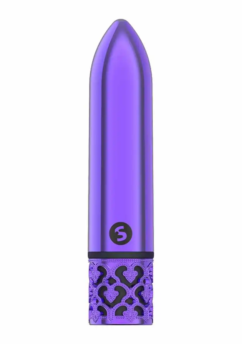 Shots - Royal Gems Glamour – Rechargeable ABS Bullet – Purple 3 Shots - Royal Gems Glamour – Rechargeable ABS Bullet – Purple