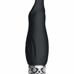 Shots - Royal Gems Sparkle – Rechargeable Silicone Bullet – Black