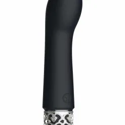 Shots - Royal Gems Bijou – Rechargeable Silicone Bullet – Black