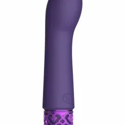 Shots - Royal Gems Bijou – Rechargeable Silicone Bullet – Purple