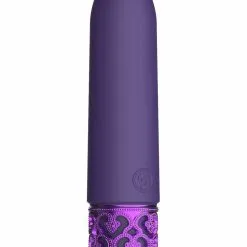 Shots - Royal Gems Imperial – Rechargeable Silicone Bullet – Purple
