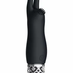 Shots - Royal Gems Elegance – Rechargeable Silicone Bullet – Black