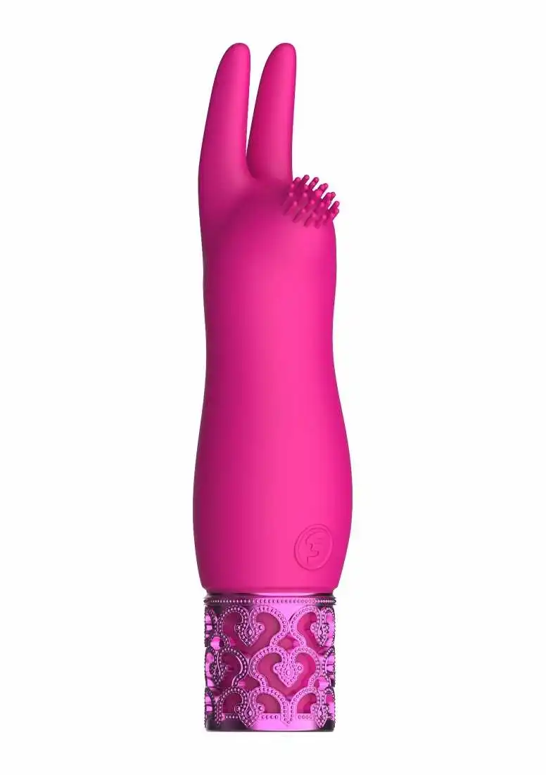 Shots - Royal Gems Elegance – Rechargeable Silicone Bullet – Pink 3 Shots - Royal Gems Elegance – Rechargeable Silicone Bullet – Pink