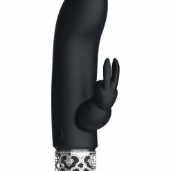 Shots - Royal Gems Dazzling – Rechargeable Silicone Bullet – Black