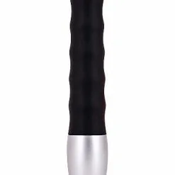 Seven Creations Discretion Ribbed Mini Vibrator – Black