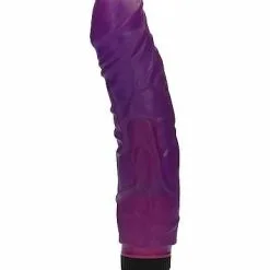 Seven Creations Perfect Pleasure Multi-speed Vibrator – 22 Cm- Purple
