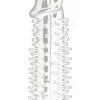 Shots - Shots Toys Realistic Spikey Penis Extension Transparent