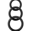 Shots - Shots Toys Twiddle Rings 3 Sizes Black