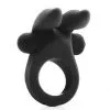 Shots - Shots Toys Rabbit Cockring – Black -Vibrators Sales SHT213BLK 1