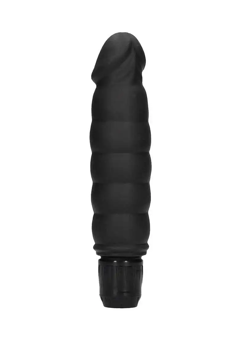 Shots - Shots Toys Ribbed Multispeed Vibrator – Black 3 Shots - Shots Toys Ribbed Multispeed Vibrator – Black