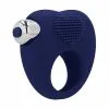 Shots - Simplicity Simplicity – AUBIN Vibrating Cockring – Blue -Vibrators Sales SIM047BLU 1