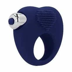 Shots - Simplicity Simplicity – AUBIN Vibrating Cockring – Blue