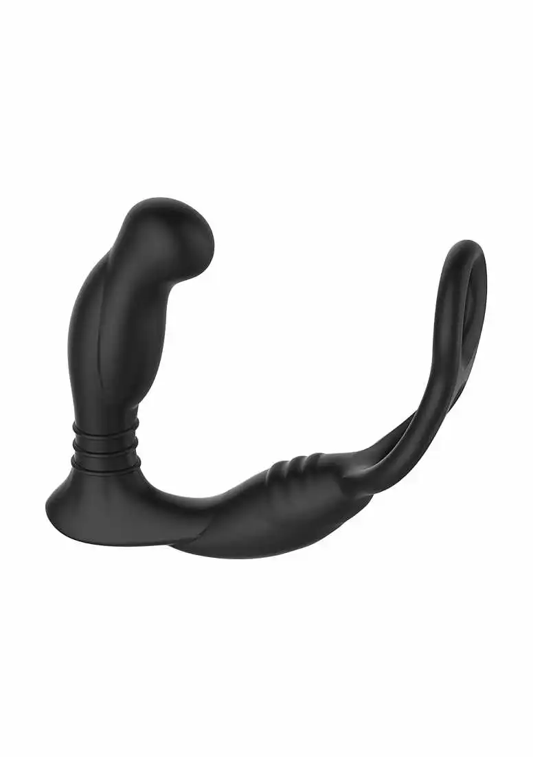 Nexus SIMUL8 Vibrating Dual Motor Anal Cock And Ball Toy – Black 3 Nexus SIMUL8 Vibrating Dual Motor Anal Cock And Ball Toy – Black
