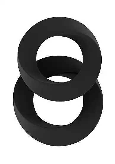 Shots - Sono Sono – No.24 – Cockring Set – Black 3 Shots - Sono Sono – No.24 – Cockring Set – Black