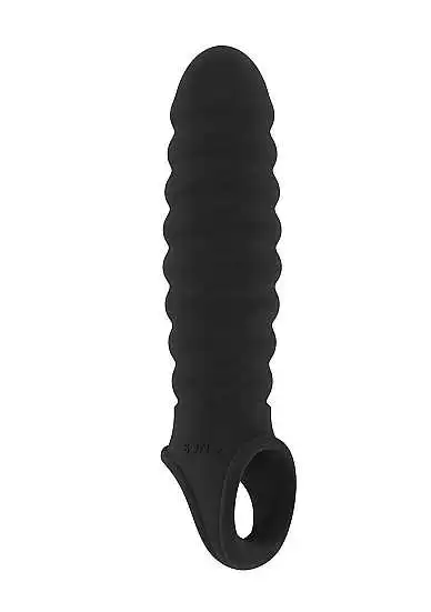 Shots - Sono Sono – No.32 – Stretchy Penis Extension – Black 3 Shots - Sono Sono – No.32 – Stretchy Penis Extension – Black