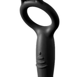 Pipedream - Sir Richard's Sir Richard’s – Vibrating Silicone Super C-Ring – Black