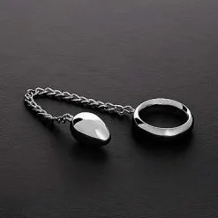 Shots - Triune Triune – Donut C-Ring Anal Egg (50/50mm) With Chain