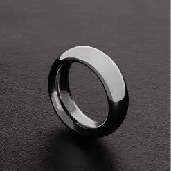 Triune Donut C-Ring (15x8x35mm) – Brushed Steel