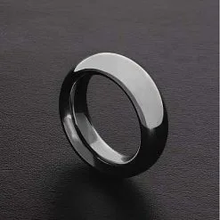 Triune Donut C-Ring (15x8x40mm) – Brushed Steel