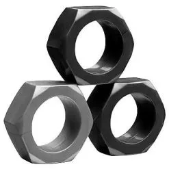 XR Brands - Tom Of Finland Tom Of Finland – 3 Piece Cock Nuts